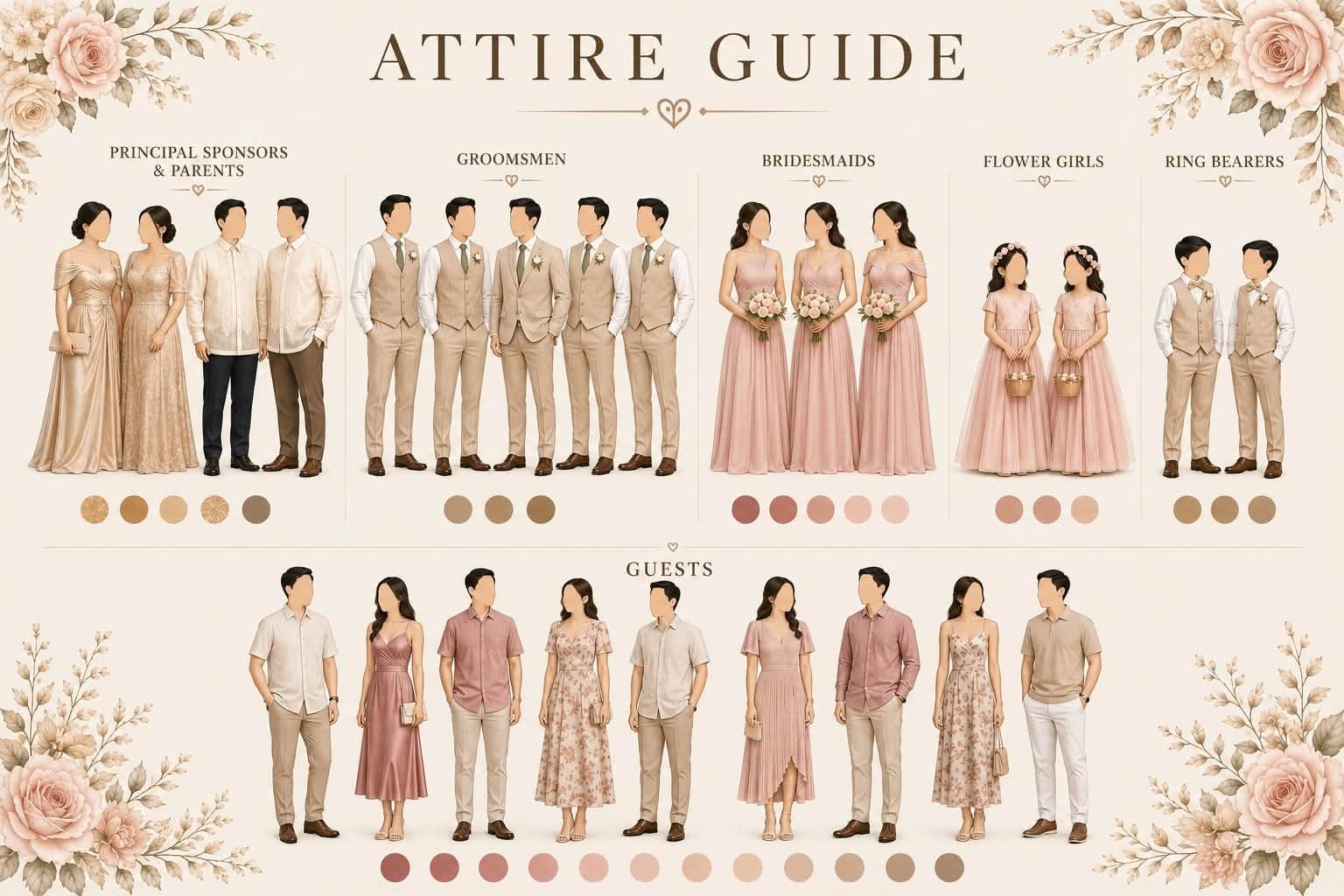 Wedding attire guide